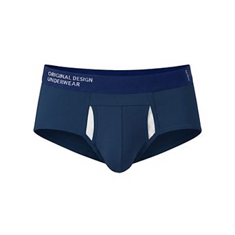 Men's Solid Color Stretch Waistband Soft Comfortable Breathable Boxer Briefs
