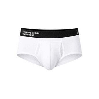 Men's Solid Color Stretch Waistband Soft Comfortable Breathable Boxer Briefs