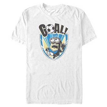 Men's Big & Tall Despicable Me Minion Goal! Graphic Tee