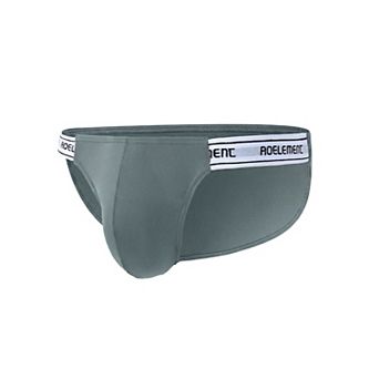 Men's Low Rise Underwear Stretch Briefs Soft Breathable Pouch Boxer Underwear