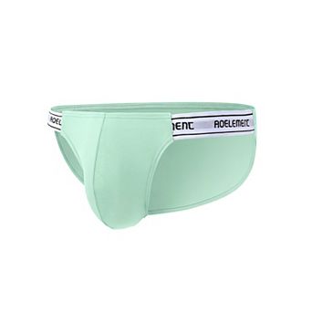 Men's Low Rise Underwear Stretch Briefs Soft Breathable Pouch Boxer Underwear