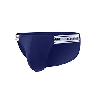 Men's Low Rise Underwear Stretch Briefs Soft Breathable Pouch Boxer Underwear