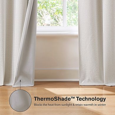 Brookstone Alfred 2-Pack Blackout Window Curtain Panels