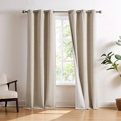 Brookstone Josie 2-Pack Blackout Window Curtain Panels