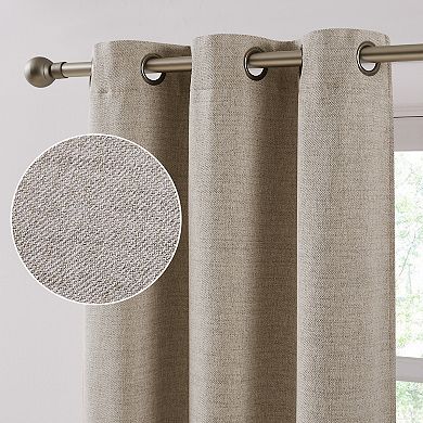 Brookstone Josie 2-Pack Blackout Window Curtain Panels