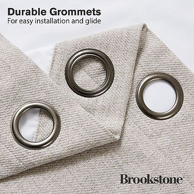 Brookstone Josie 2-Pack Blackout Window Curtain Panels