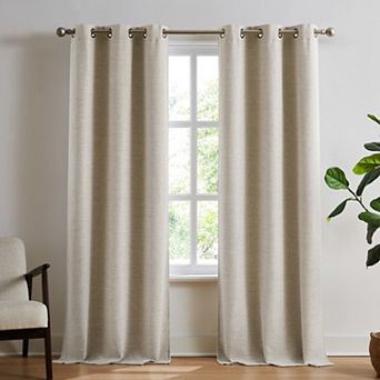 Brookstone Josie 2-Pack Blackout Window Curtain Panels