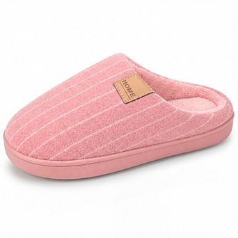 Women's House Shoes Slip on Snow Winter Warm Indoor Outdoor Slippers