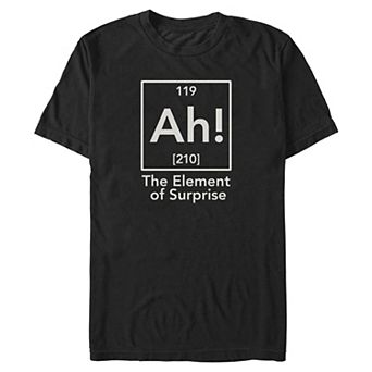 Men's Ah! The Element Of Surprise Graphic Tee