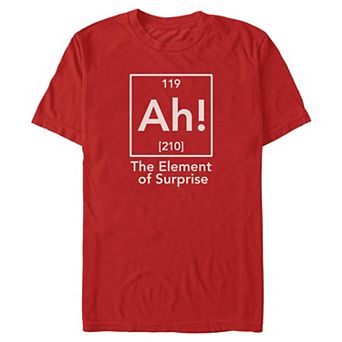Men's Ah! The Element Of Surprise Graphic Tee