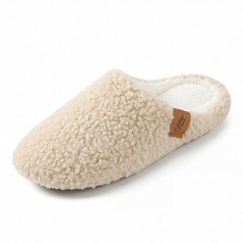 Women's Fuzzy Slip-on House Shoes Unisex Warm Soft Comfy Slippers