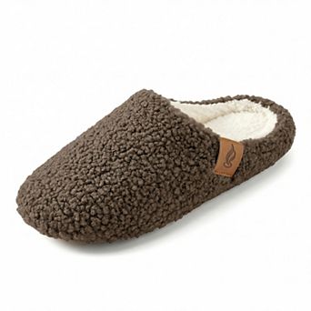 Women's Fuzzy Slip-on House Shoes Unisex Warm Soft Comfy Slippers