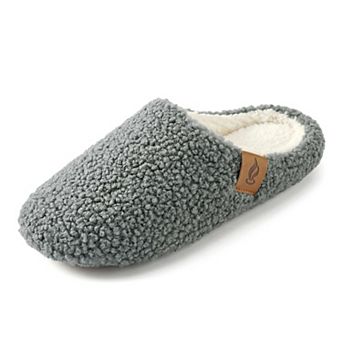 Women's Fuzzy Slip-on House Shoes Unisex Warm Soft Comfy Slippers
