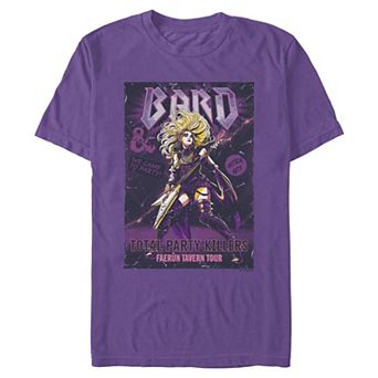 Men's Bard Total Party Killers Poster Graphic Tee