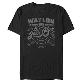 Men's Waylon Jennings King And Queen Graphic Tee