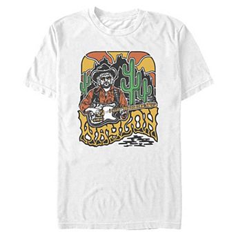 Men's Waylon Jennings Desert Art Graphic Tee