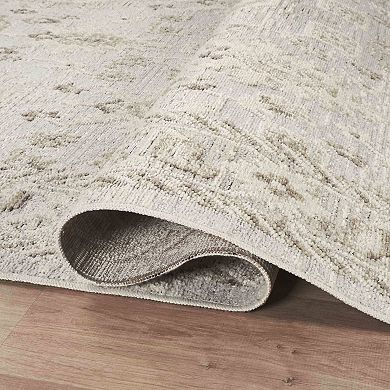 Abani Rugs NRA100A Traditional Medallion Pattern Slate Grey Area Rug