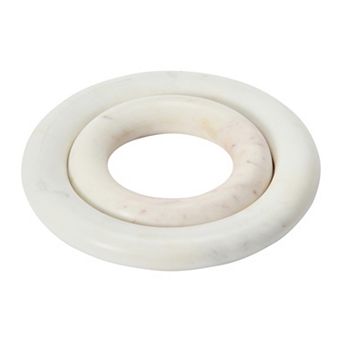 Hello Honey Marble Trivets for Dining Table, Set of 2