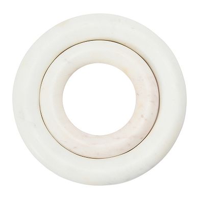 Hello Honey Marble Trivets for Dining Table, Set of 2