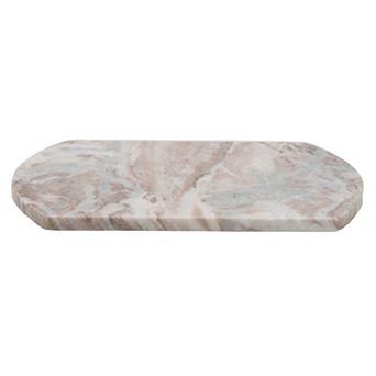 Hello Honey Long Marble Cutting Board, Buff