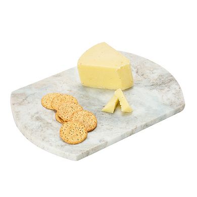 Hello Honey Long Marble Cutting Board, Buff