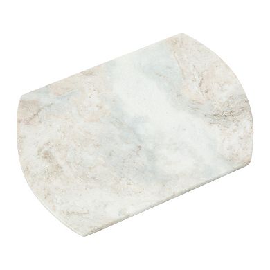Hello Honey Long Marble Cutting Board, Buff