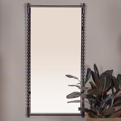 Hello Honey Cast Metal Framed Tall Wall Mirror