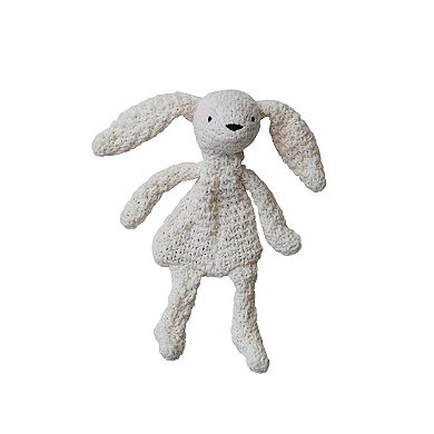 Hello Honey 2-Piece Knit Fabric Chenille Bunny Toy, Multicolor