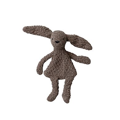 Hello Honey 2-Piece Knit Fabric Chenille Bunny Toy, Multicolor