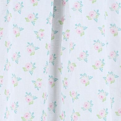 Elegant Emily Women's Smocked Spring Floral Duster Gown