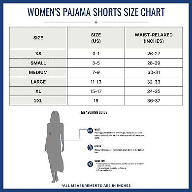 CTM Women's Patterned Pajama Boxer Style Short by Roll Outta Bed