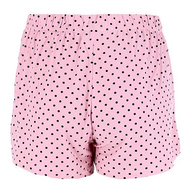 CTM Women's Patterned Pajama Boxer Style Short by Roll Outta Bed
