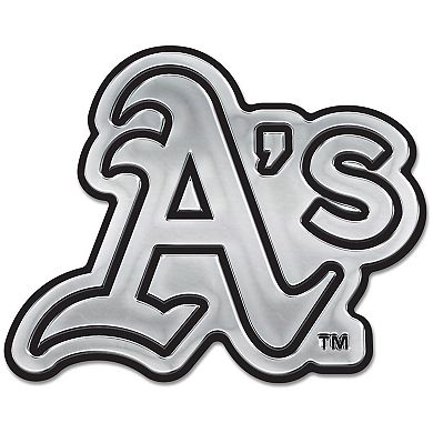 WinCraft Athletics Chrome Auto Emblem
