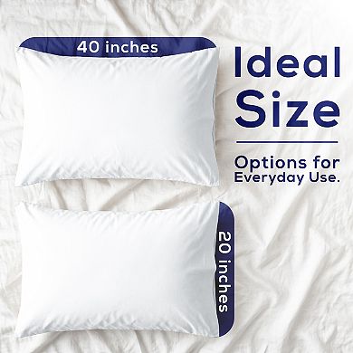 American Soft Linen Natural Washed Cotton Percale Pillowcase Set