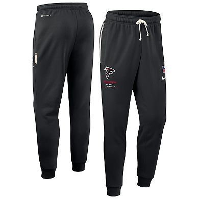 Men's Nike Black Atlanta Falcons Sideline Standard Issue Dri-FIT Taper Pants