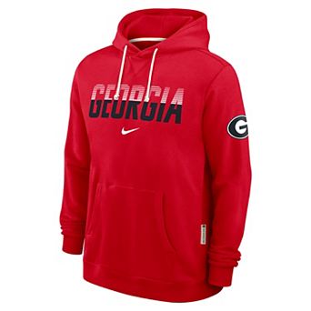 Men's Nike Red Georgia Bulldogs 2026 Sideline Standard Issue Dri-FIT Hoodie