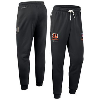 Men's Nike Black Cincinnati Bengals Sideline Standard Issue Dri-FIT Taper Pants