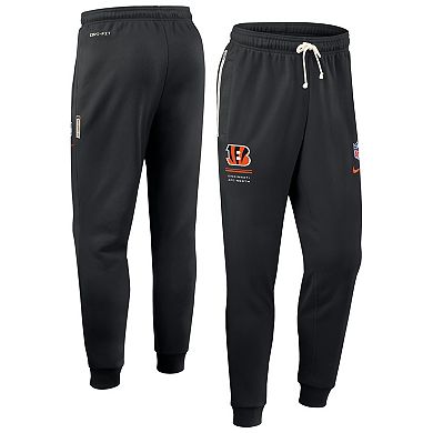 Men's Nike Black Cincinnati Bengals Sideline Standard Issue Dri-FIT Taper Pants