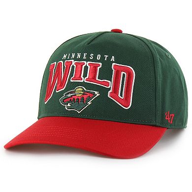 Men's '47 Green Minnesota Wild Hard Hat Arch Hitch Adjustable Hat