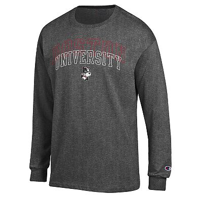 Men's Champion Black Boston University Team Long-Sleeve T-Shirt