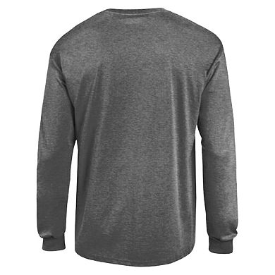 Men's Champion Black Boston University Team Long-Sleeve T-Shirt