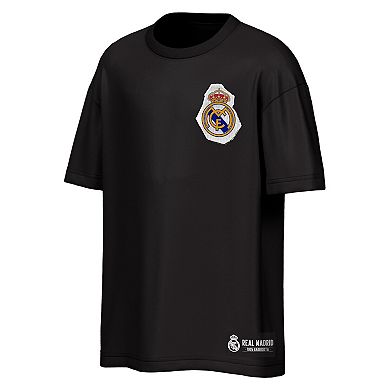 Men's Outerstuff Black Real Madrid Oversized Ransom T-Shirt