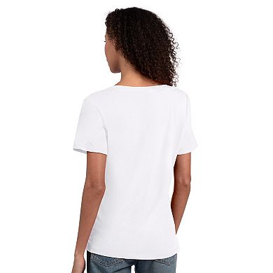 Women's Starter White Philadelphia Flyers Americana Fireworks T-Shirt