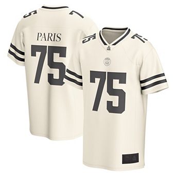 Men's Fanatics Cream Paris Saint-Germain Football Jersey