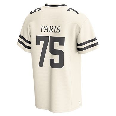 Men's Fanatics Cream Paris Saint-Germain Football Jersey