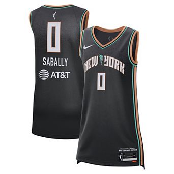 Unisex Nike Satou Sabally��Black New York Liberty Explorer Edition Victory Jersey
