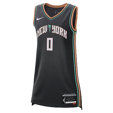 Unisex Nike Satou Sabally Black New York Liberty Explorer Edition Victory Jersey