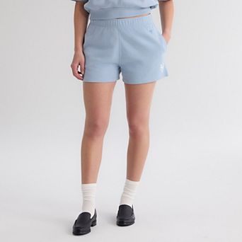Women's Fanatics Sky Blue New York Mets Iconic Terry Track Shorts