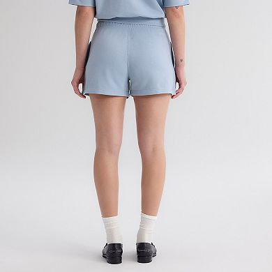 Women's Fanatics Sky Blue New York Mets Iconic Terry Track Shorts