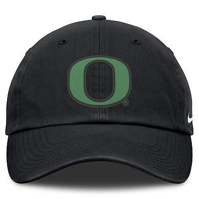 Men's Nike Black Oregon Ducks Club Dri-FIT Adjustable Hat